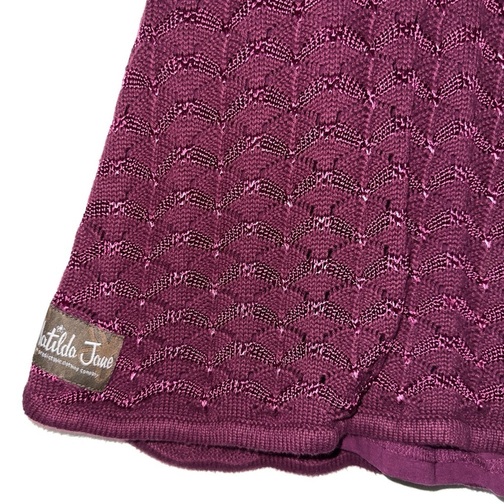 MATILDA JANE Paint by Numbers Grape Leaf Boho Crochet Dress GIRLS 4 - Picture 6 of 8